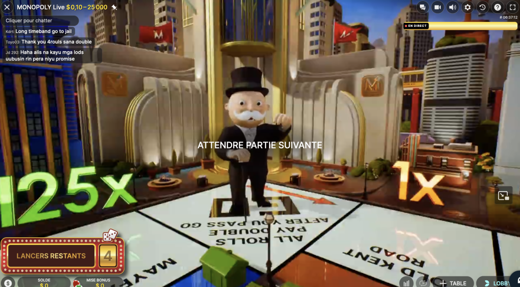 Monopoly en ligne